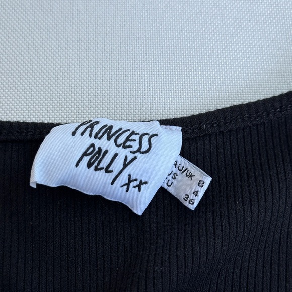 Princess Polly Black Tank - Picture 3 of 3